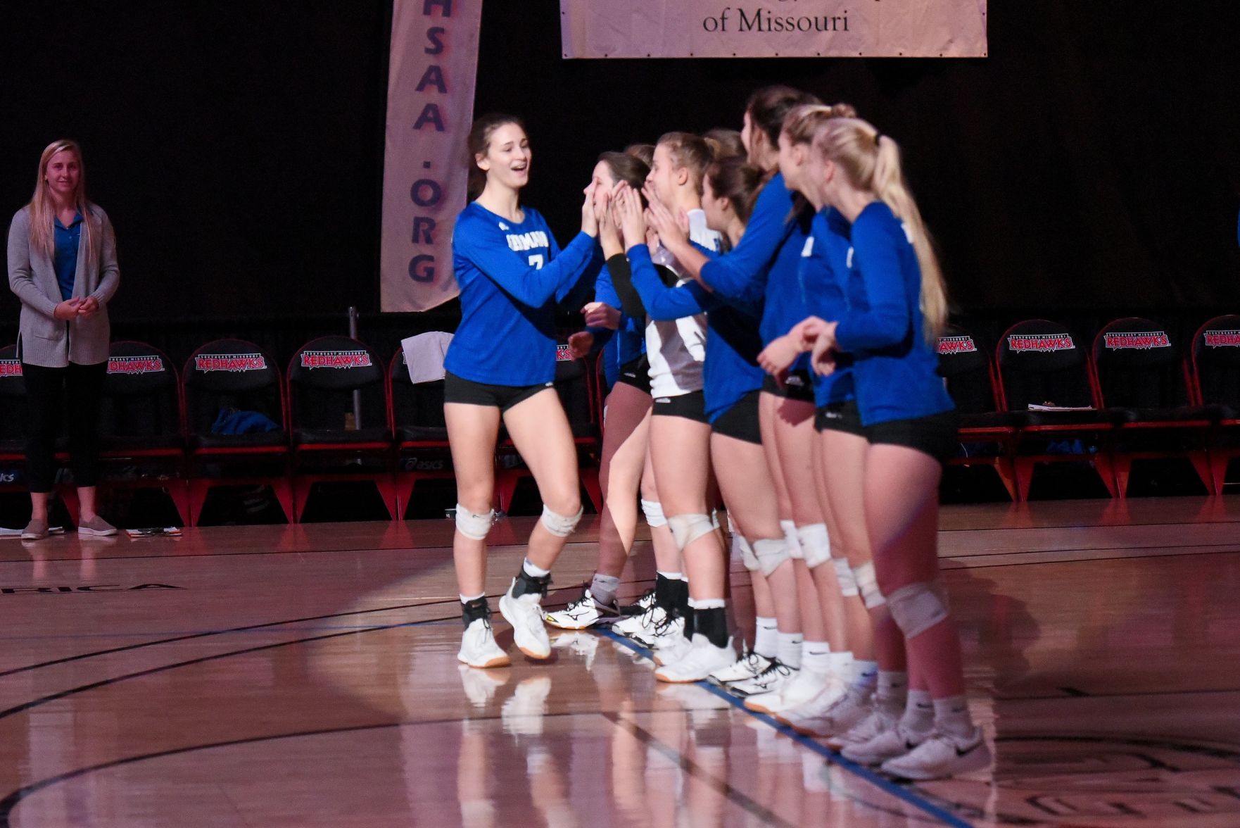 11/09/19 - Girls Volleyball - Class 2 state champ- Hermann vs St. Pius X